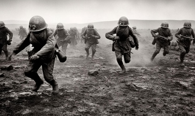 Zdjęcie zdjęcie z wojny