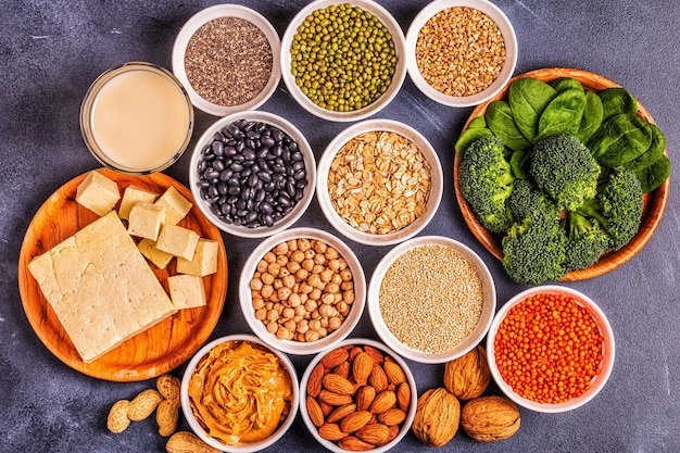 Zdrowa dieta wegańskie źródła białka wegetariańskiego