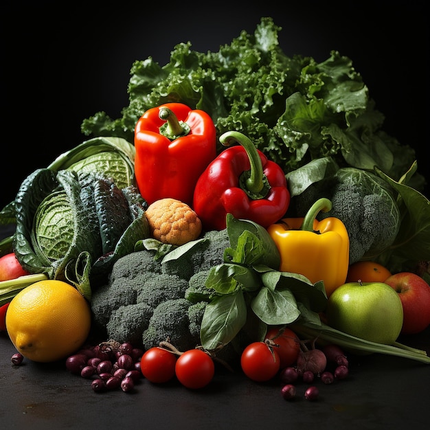 Zdrowe świeże warzywa
