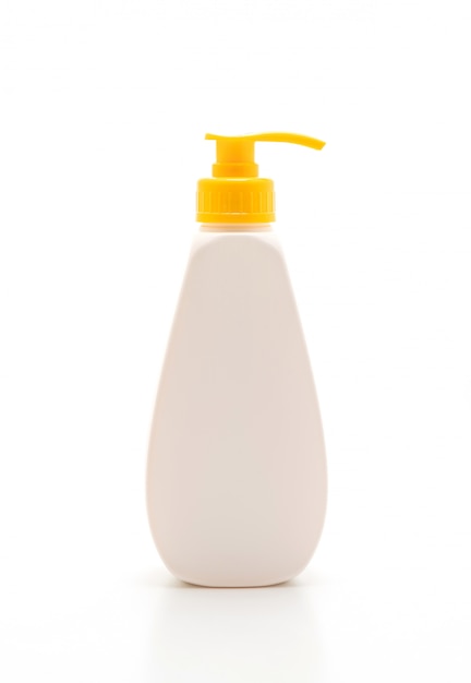 Żel, pianka lub butelka dozująca mydła w płynie z plastikową butelką