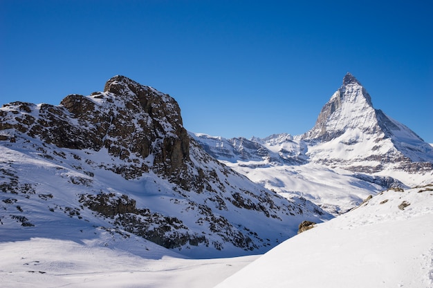 Zermatt, Szwajcaria, Matterhorn, Ośrodek Narciarski