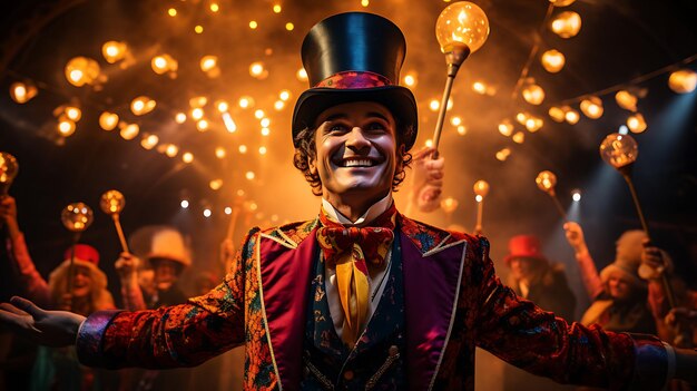 Zdjęcie zespół cyrkowy ringmaster