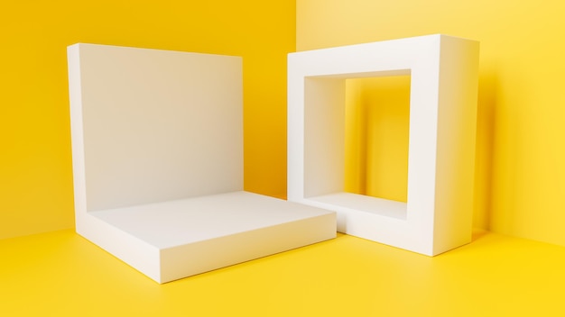 Zestaw ikon zegara 3d na białym tle 5 różnych kątów bliźniaczych dzwonków budzika ikon na stronie internetowej lub aplikacji mobilnej renderowania 3d