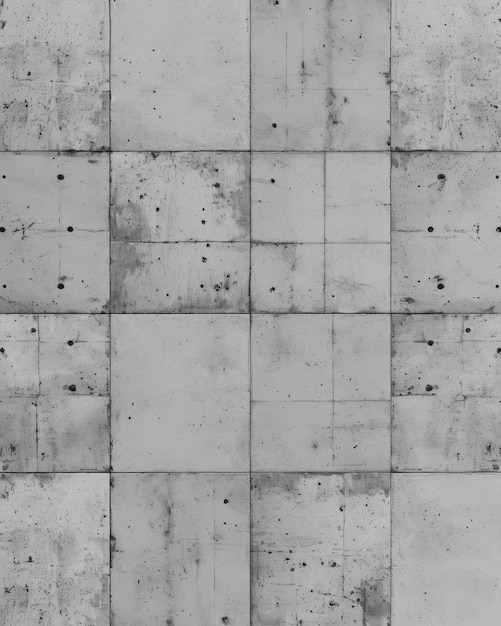 Zestaw tekstury ścian z bezszwowego betonu do tła architektonicznego