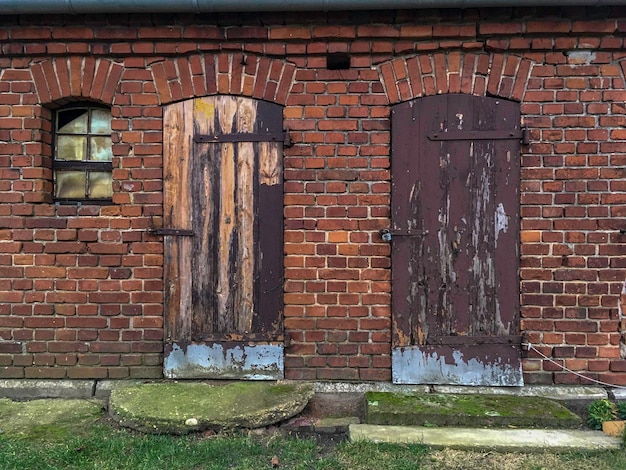 Zewnętrzna część starego budynku