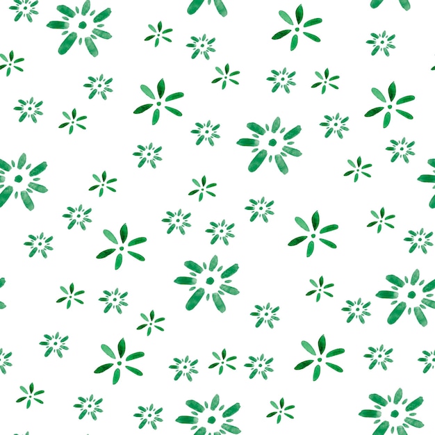 Zielona abstrakcja akwarela bezszwowe wzór