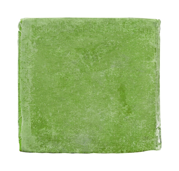 Zielona księga na białym Zamknięta zielona księga na białym tle