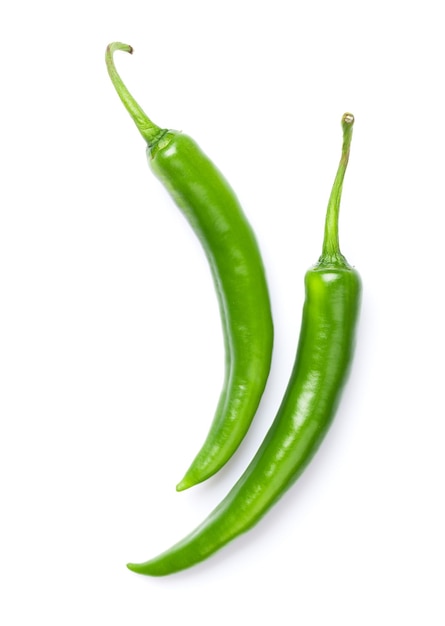 Zdjęcie zielona papryka chili