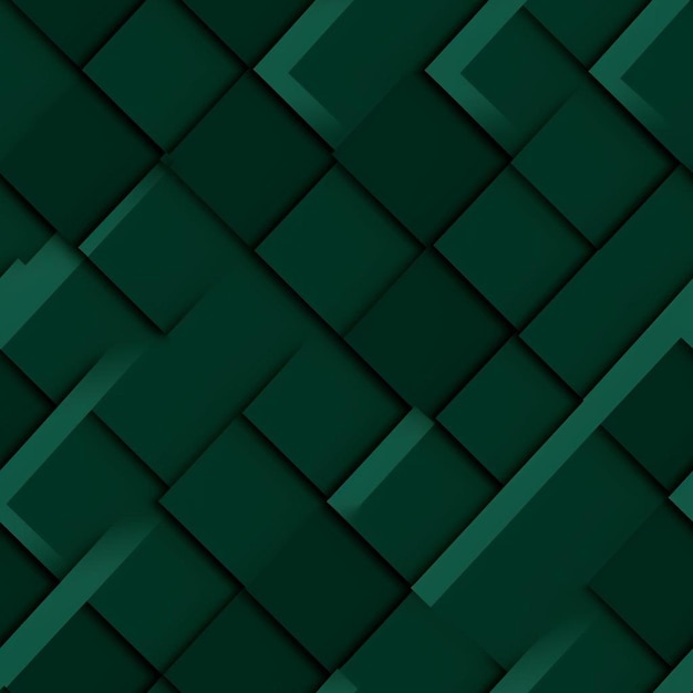 zielona płyta na zielonym tle z wzorem kwadratów.