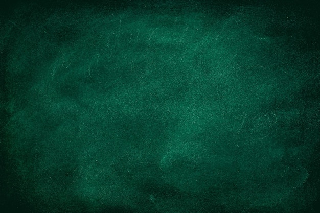 Zielona tablica Tekstura kredy Wyświetlacz tablicy szkolnej na tle ślady kredy wymazane kopią miejsca na dodanie tekstu lub projektu graficznego Tło koncepcji edukacyjnych