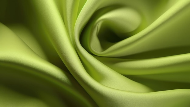 Zielona tkanina z białym tłem i jasnozielona tkanina.