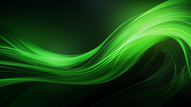 zielone abstrakcyjne tło z zielonym tłem z zielonym światłem