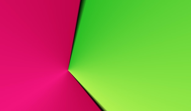 Zielone różowe abstrakcyjne tło karty