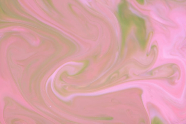 Zielone różowe tło holograficzne Abstrakcyjne kolorowe tło na płynnym modnym tapecie