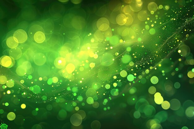 Zdjęcie zielone światło abstrakcyjne tło
