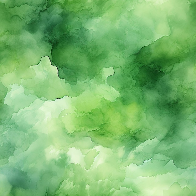 Zielone tło akwarela