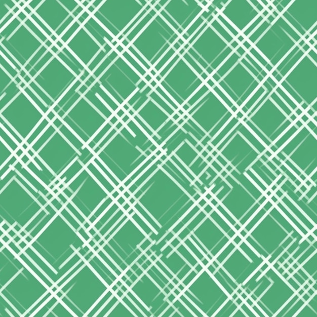 zielono-biały wzór z przekątną konstrukcją generatywną ai
