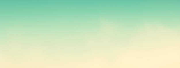 Zdjęcie zielono-turkusowy i biały kolor retro pastelowy gradient tła proporcja baneru
