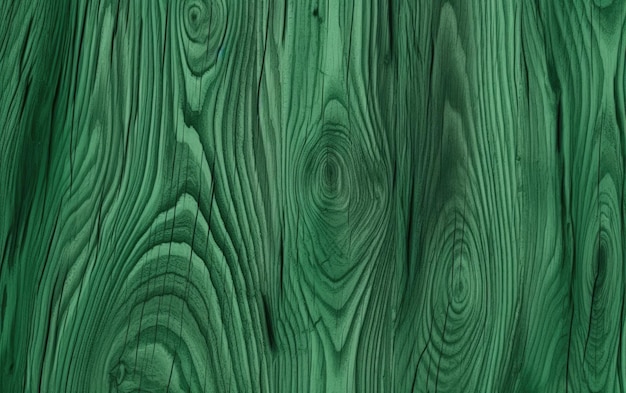 Zdjęcie zielony drewniany wzór powierzchni tła drewna tekstury tapety tła ai generowane