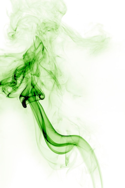 Zielony Dym Z Białym