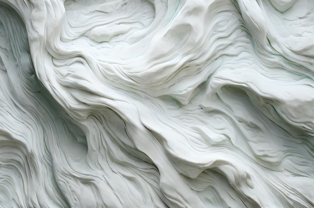 Zdjęcie zielony i biały kolor realistyczna tekstura pięknej rzeźbionej skały 3d tapeta tła