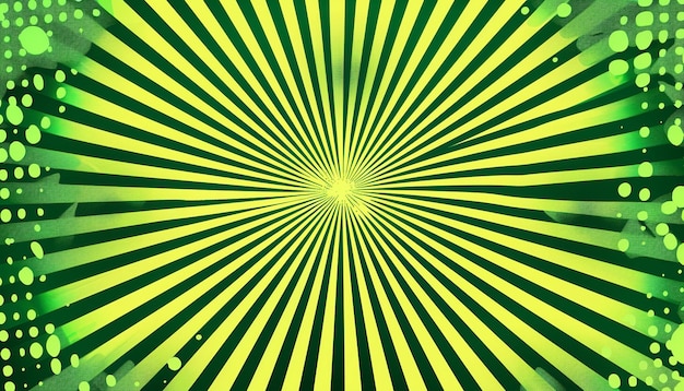 Zdjęcie zielony i żółty wzór na żółtym i zielonym tle