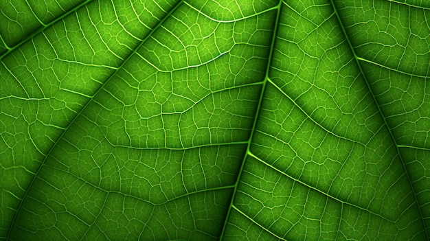 Zielony liść tekstury tła Zbliżenie zielony liść tekstury tła