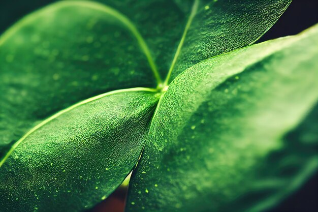 Zielony liść tło bliska widok Natura zostawić streszczenie Spektakularna tekstura