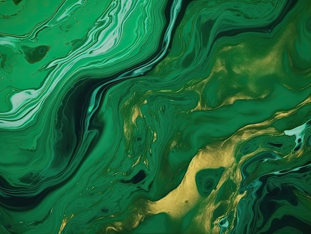 Zielony Marmur tekstury bezszwowe tło tapety projekt tła Generative AI