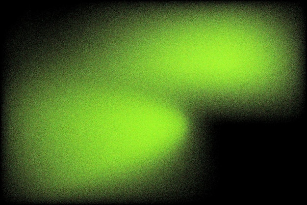 Zielony neon czarny kolor gradient tła Abstrakcyjna gradacja hałasu ziarno niewyraźna tekstura