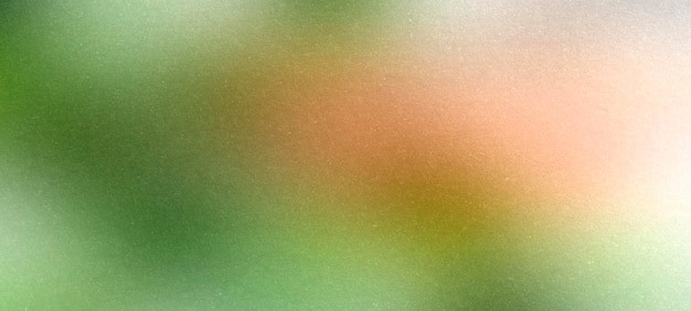 Zielony pomarańczowy gradient na białym tle hałas efekt tekstury przestrzeń kopiowania