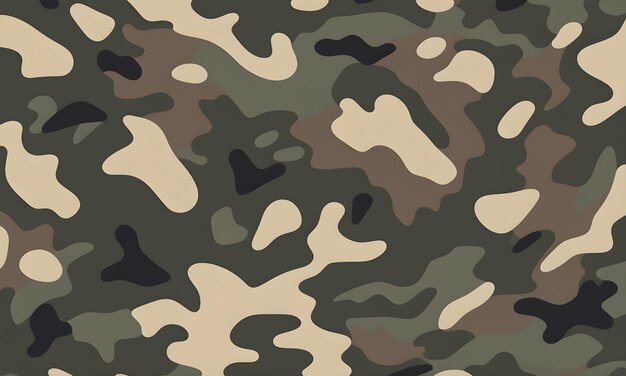 Zielony wzór kamuflażowy Kolory wojskowe Styl wektorowy Camo Tło Graficzne projektowanie sztuki ściennej armii