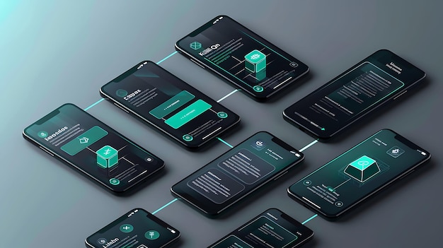 Zilliqa Kryptowaluta Skalowalny Blockchain Layout mobilny z kreatywnym pomysłem App Background Designs