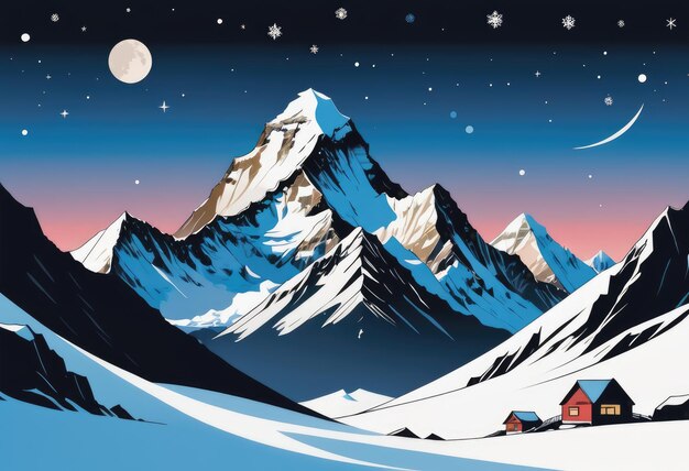 Zimowa Droga Mleczna na Mount Everest