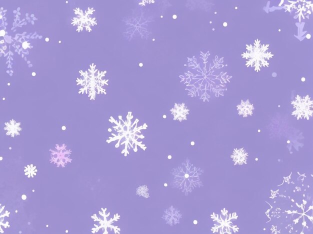 Zimowa elegancja płynących płatków śniegu dekoracji tła Frosty Beauty