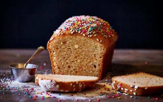 Złap esencję Fairy Bread w pysznym zdjęciu z jedzeniem