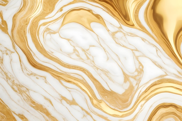 Złota marmurowa tekstura Złota marmurowa tekstura tło Złote marmurowe tło Luksusowa marmurowa tekstura tło Marmurowa tekstura Tapeta AI Generative