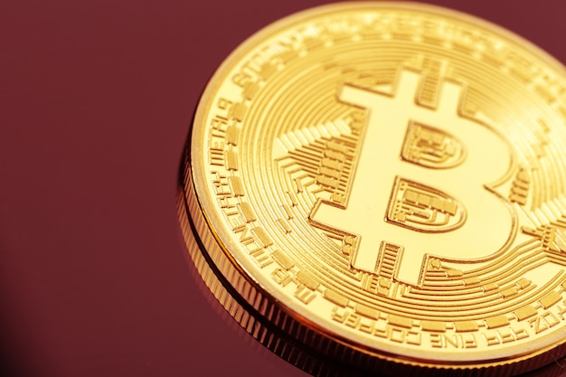 Złota Moneta Bitcoin