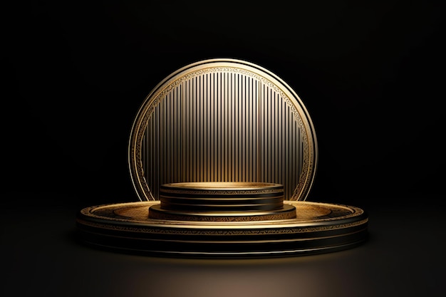 Złota moneta z napisem „złoto”.