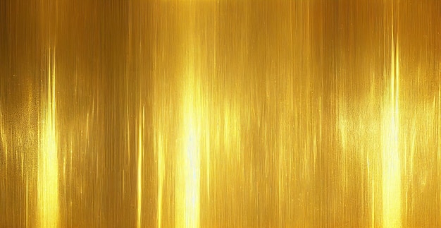 Zdjęcie złota premium vip droga metalowa panoramiczna tekstura obraz generowany przez ai