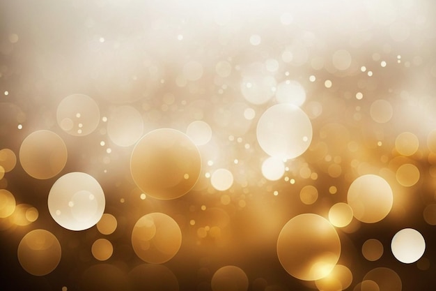 Złota Tapeta Bokeh