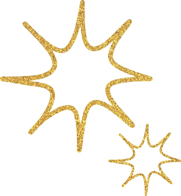 Zdjęcie złote błyszczące gwiazdy złota folia błyszcząca gwiazda