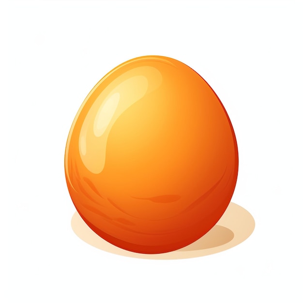 złote jajko png w stylu ilustracji