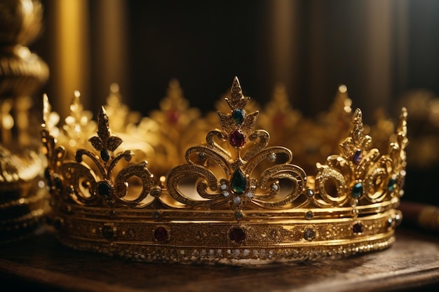 Zdjęcie złote króle królewskie