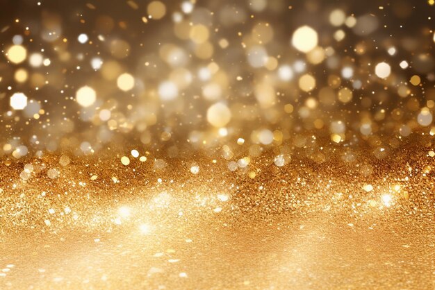 Zdjęcie złote, luksusowe, świąteczne błyszczące tło