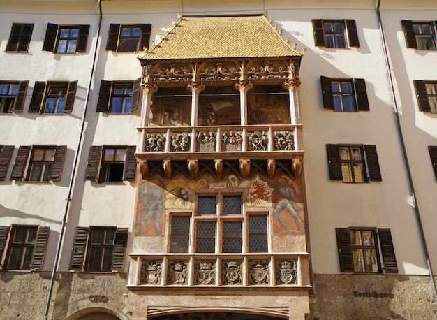 Złoty dach, landmark Innsbruck Old Town, Austria