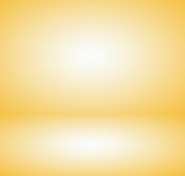 Złoty gradient abstrakcyjne renderowanie tła do wyświetlania lub montażu