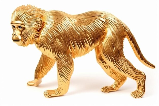 Zdjęcie złoty lew z roku małpy