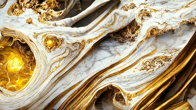 Złoty marmur tekstury tapety tło