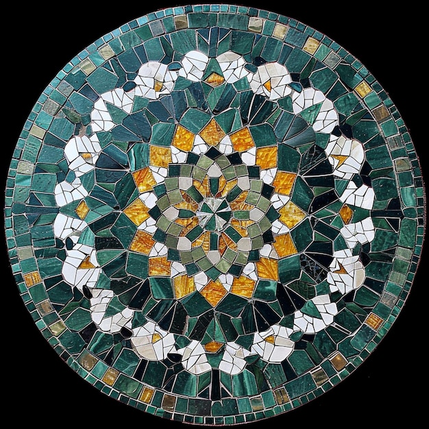 Złożone islamskie wzory prezentują geometryczną elegancję, splecione linie i żywe motywy. Symetria panuje, tworząc hipnotyzujące wzory, które odzwierciedlają jedność i połączenie z boskością.